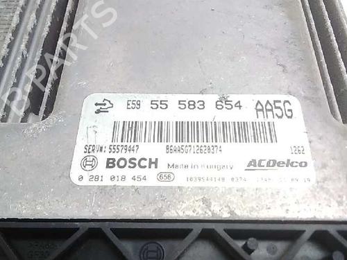 Engine control unit (ECU) OPEL ASTRA J (P10)  | BP15844556M57 
