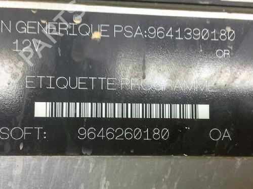 Engine control unit (ECU) CITROËN BERLINGO / BERLINGO FIRST MPV (MF_, GJK_, GFK_) 1.9 D (MFWJZ) | BP743232M57 