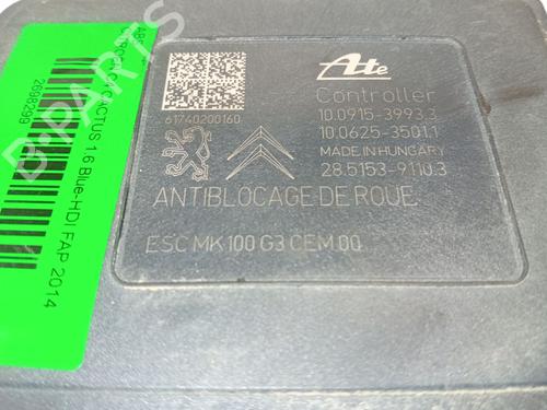 ABS pump CITROËN C4 CACTUS  | BP22276375M43 
