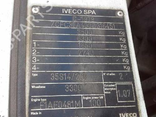 Intercooler IVECO DAILY III Van 35 C 14, 35 S 14 | BP10651673M30 