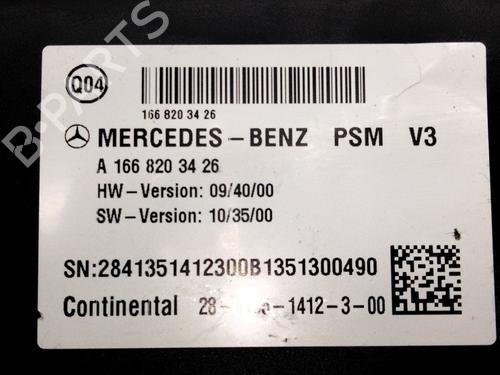 Electronic module MERCEDES-BENZ M-CLASS (W166) ML 250 CDI / BlueTEC 4-matic (166.004, 166.003) | BP18108395M83 