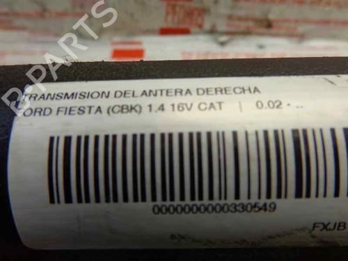 Right front driveshaft FORD FIESTA V (JH_, JD_) 1.4 16V | BP609164M39 