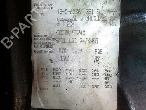 Front right window mechanism SEAT IBIZA III (6L1)  | BP8319778C23 