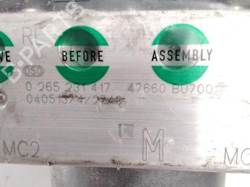 ABS pump NISSAN ALMERA TINO (V10) 1.8 | BP29064039M43 
