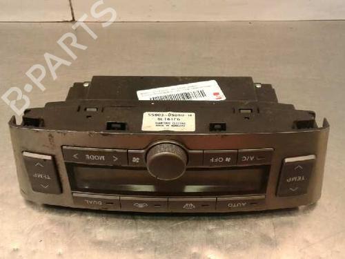 Climate control TOYOTA AVENSIS Saloon (_T25_) 2.2 D-4D (ADT251_, ADT251R) | BP7760694I5