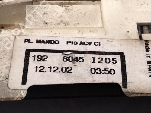 Climate control OPEL COMBO Box Body/MPV 1.7 DI 16V | BP25228437I5 