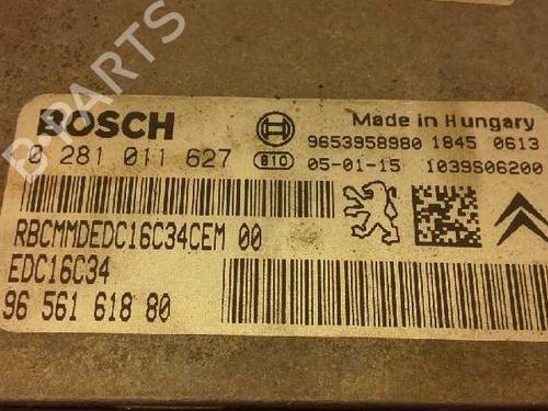 Engine control unit (ECU) PEUGEOT 307 SW (3H)  | BP1151703M57 