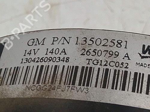 Alternator OPEL INSIGNIA A (G09) 2.0 CDTI (68) | BP38959708M7 - Image 3