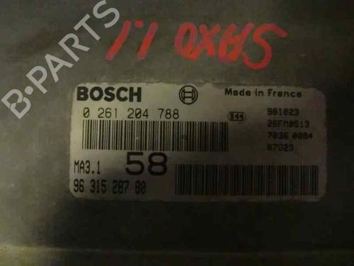 Engine control unit (ECU) CITROËN SAXO (S0, S1) | BP151524M57