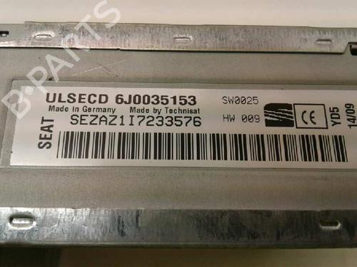 Radio SEAT IBIZA IV (6J5, 6P1)  | BP8872354E6 