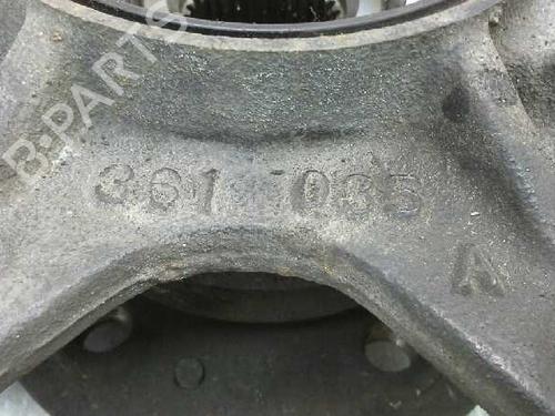 Left front steering knuckle MERCEDES-BENZ M-CLASS (W163)  | BP1250773M25