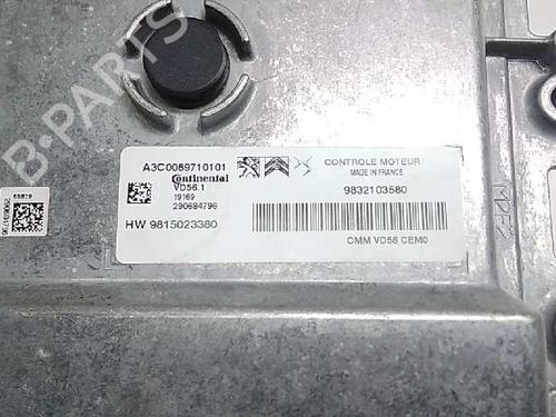 Engine control unit (ECU) PEUGEOT 3008 I MPV (0U_) 1.2 | BP25225000M57