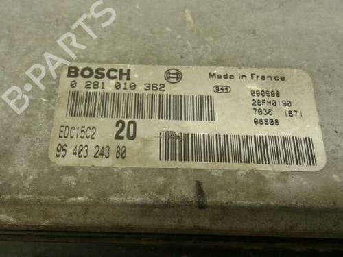 Engine control unit (ECU) PEUGEOT 306 Break (7E, N3, N5)  | BP1041664M57 