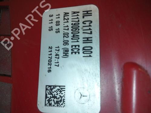 Right taillight MERCEDES-BENZ CLA Coupe (C117) CLA 220 CDI / d (117.303) | BP24843611C35 
