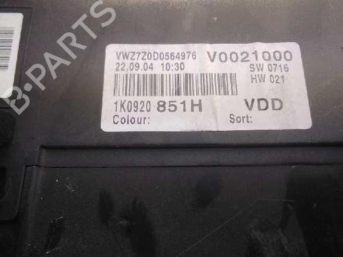 Instrument cluster VW GOLF V (1K1)  | BP613362C47 