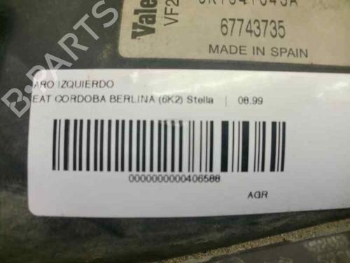 Left headlight SEAT CORDOBA (6K2) 1.4 | BP136052C28 
