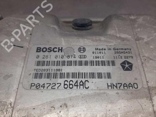 Engine control unit (ECU) CHRYSLER VOYAGER IV (RG, RS) 2.5 CRD | BP7080244M57 