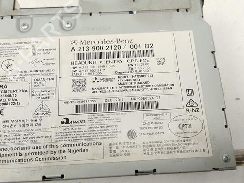 Radio MERCEDES-BENZ E-CLASS (W213) E 220 d (213.004) | BP37196970E6 - Image 7