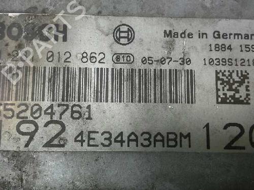 Engine control unit (ECU) FIAT STILO (192_) 1.9 D Multijet | BP199905M57 