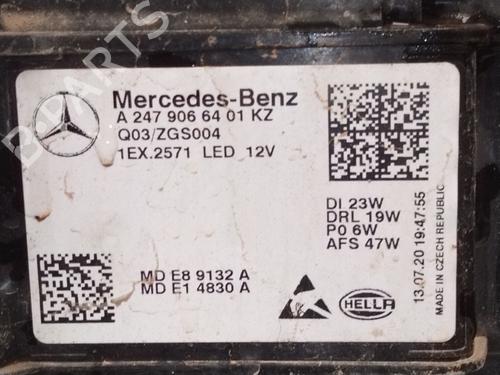 Right headlight MERCEDES-BENZ GLA (H247) GLA 200 (247.787) | BP29893131C29