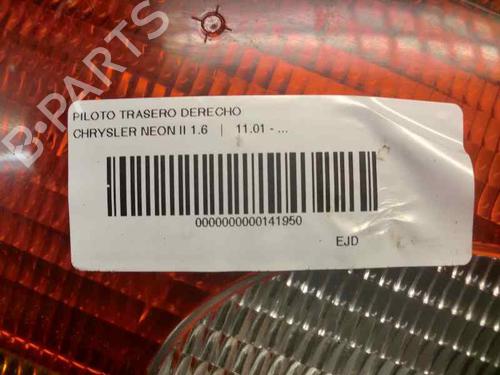 Right taillight CHRYSLER NEON II 1.6 | BP134723C35 
