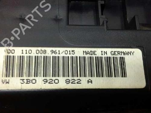 Instrument cluster VW PASSAT B5 (3B2) 1.9 TDI | BP206829C47 