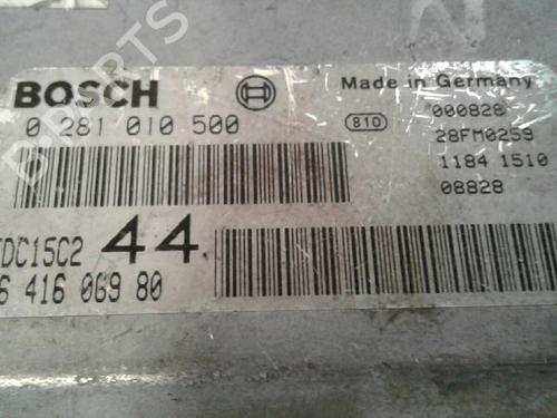 Engine control unit (ECU) PEUGEOT 206 Hatchback (2A/C) 2.0 HDI 90 | BP156682M57 