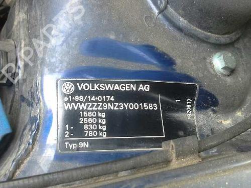 Right taillight VW POLO (9N_, 9A_)  | BP4594442C35 