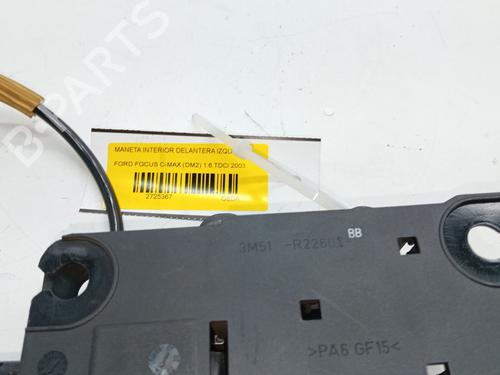 Venstre foran invendig håndtak FORD FOCUS C-MAX (DM2) 1.6 TDCi | BP27398879I13 