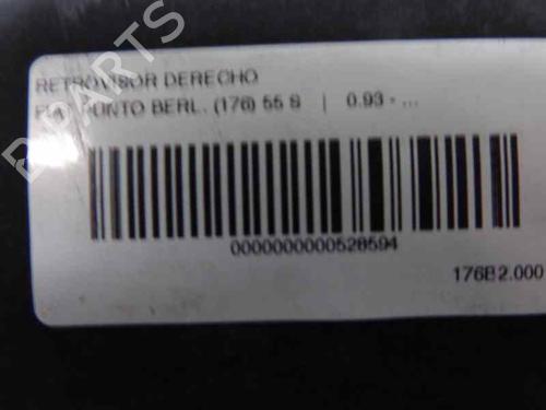 Right mirror FIAT PUNTO (176_) 55 1.1 | BP1043558C27 