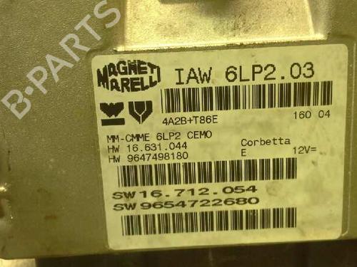 Engine control unit (ECU) PEUGEOT 206 Hatchback (2A/C)  | BP151822M57 