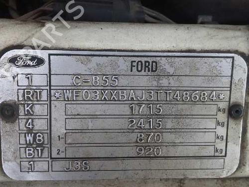 Front right lock FORD FIESTA III (GFJ)  | BP1231141C97 