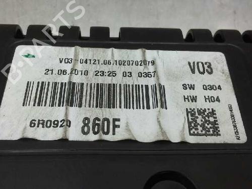 Instrument cluster VW POLO V (6R1, 6C1)  | BP2233972C47 