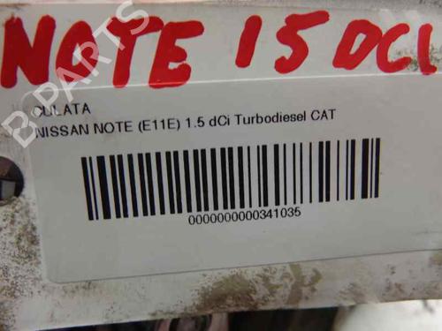 Cylinder head NISSAN NOTE (E11, NE11) 1.5 dCi | BP10976816M5 