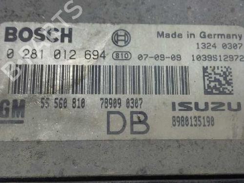 Engine control unit (ECU) OPEL ASTRA H (A04) 1.7 CDTI (L48) | BP245434M57 