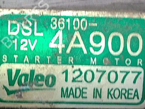 Starter HYUNDAI H350 Van 2.5 CRDI | BP38539682M8 - Image 3