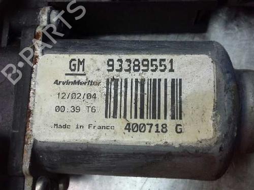 Front left window mechanism OPEL MERIVA A MPV (X03)  | BP1448818C22 