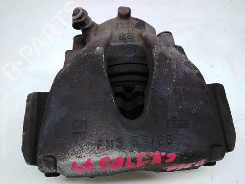 Used Right front brake caliper OPEL ZAFIRA A MPV (T98) [1999-2006]  11602323