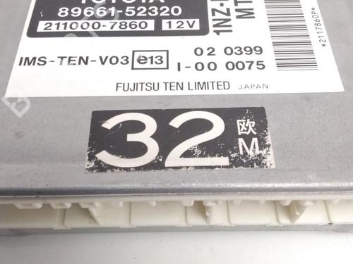 Engine control unit (ECU) TOYOTA YARIS (_P1_) 1.3 (SCP12_, SCP13_, SCP12R, SCP13R) | BP29893107M57