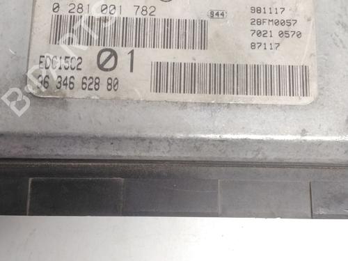 Engine control unit (ECU) PEUGEOT 406 (8B) 2.0 HDi 110 | BP28512046M57