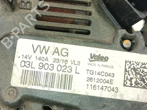 Alternator VW CADDY IV Box Body/MPV (SAA, SAH) 2.0 TDI 4motion | BP29612611M7 