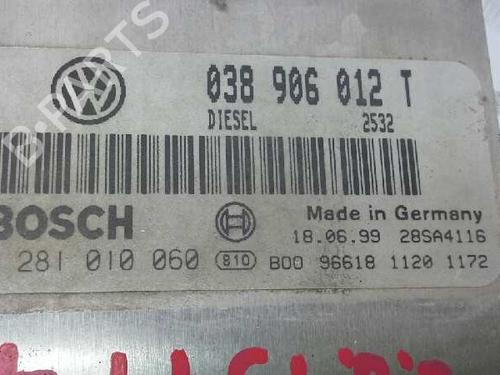Engine control unit (ECU) SEAT TOLEDO II (1M2)  | BP151847M57 