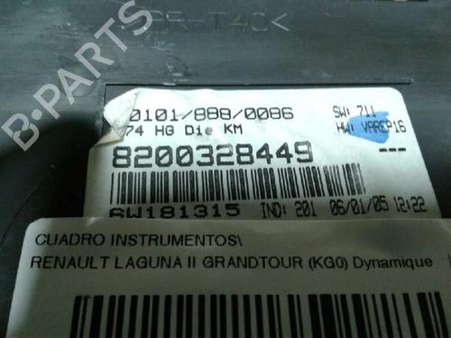 Instrument cluster RENAULT LAGUNA II Grandtour (KG0/1_)  | BP10330223C47