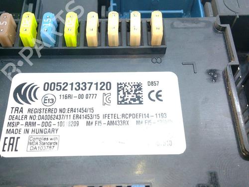 Fuse box FIAT TIPO Hatchback (356_, 357_) 1.3 D (356HXH1A) | BP37261787E1 - Image 3