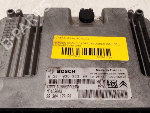 Engine control unit (ECU) CITROËN GRAND C4 SPACETOURER (3A_, 3E_) 1.5 BlueHDi 130 | BP38198499M57 - Image 2