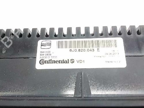 Climate control SEAT IBIZA IV (6J5, 6P1)  | BP17056242I5 