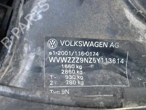 Mass air flow sensor VW POLO (9N_, 9A_)  | BP1621501M95 