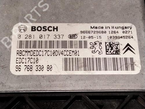 Engine control unit (ECU) CITROËN C3 II (SC_) 1.4 HDi 70 (SC8HZC, SC8HR0, SC8HP4) | BP24334120M57 - Image 4