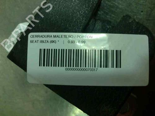 Tailgate lock SEAT IBIZA II (6K1)  | BP2964088C101 