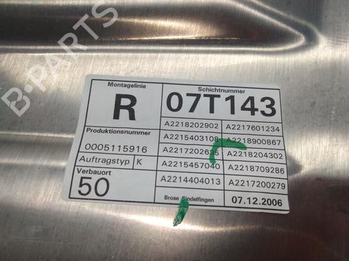 Front right window mechanism MERCEDES-BENZ S-CLASS (W221, V221) S 320 CDI 4-matic (221.080, 221.180) | BP18243321C23 